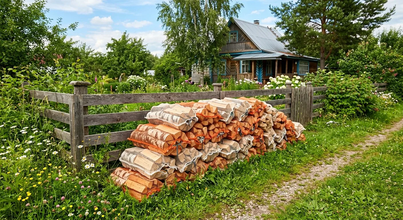 Дрова для дачи в Красногорске